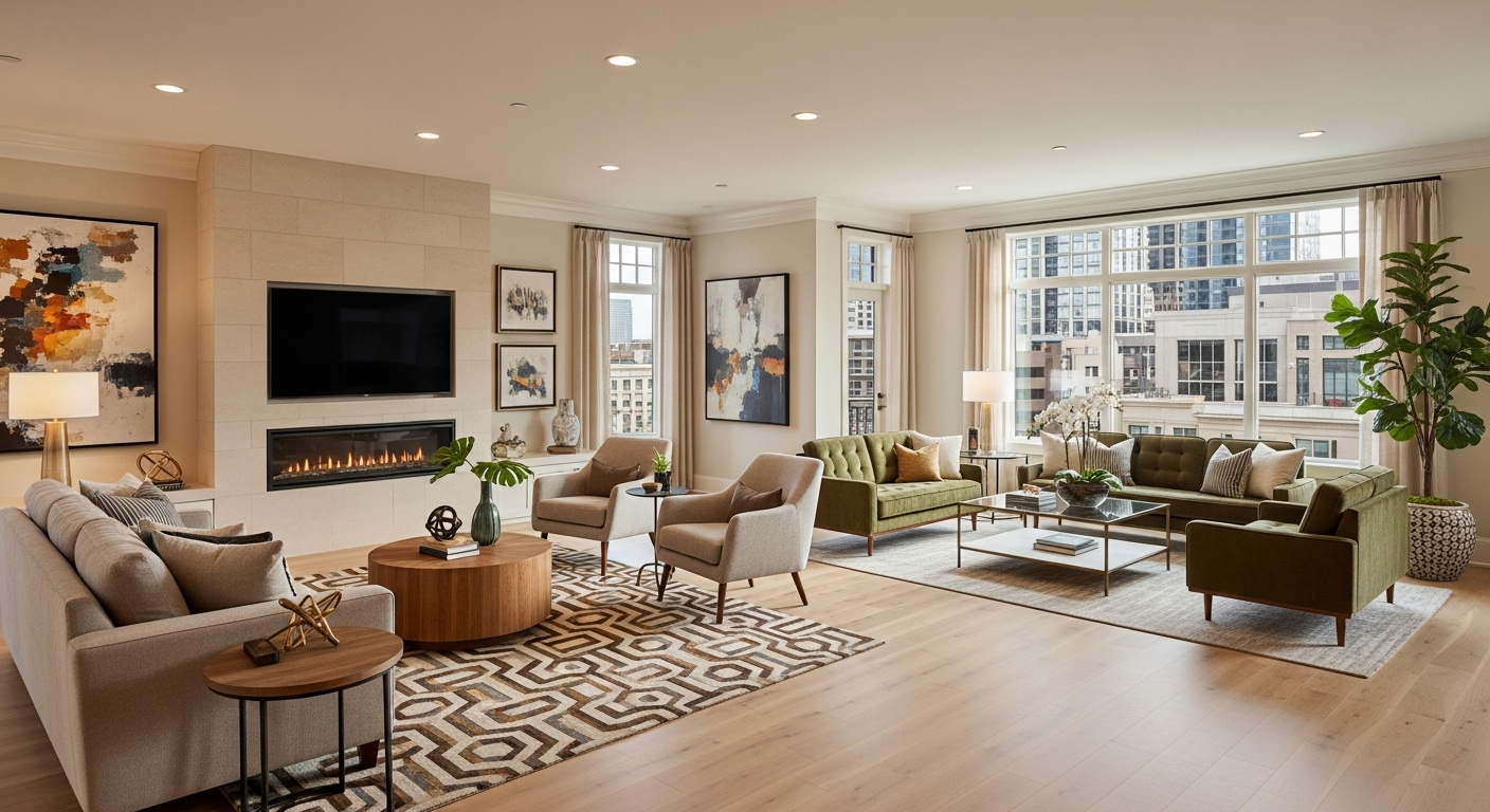 7 Large Living Room Layout Solutions