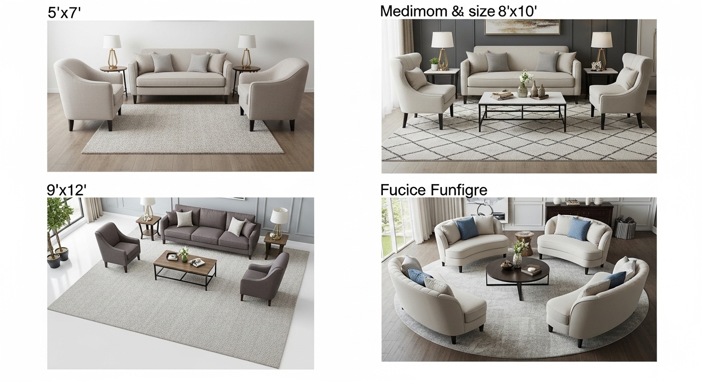 7 Living Room Rug Size Guide