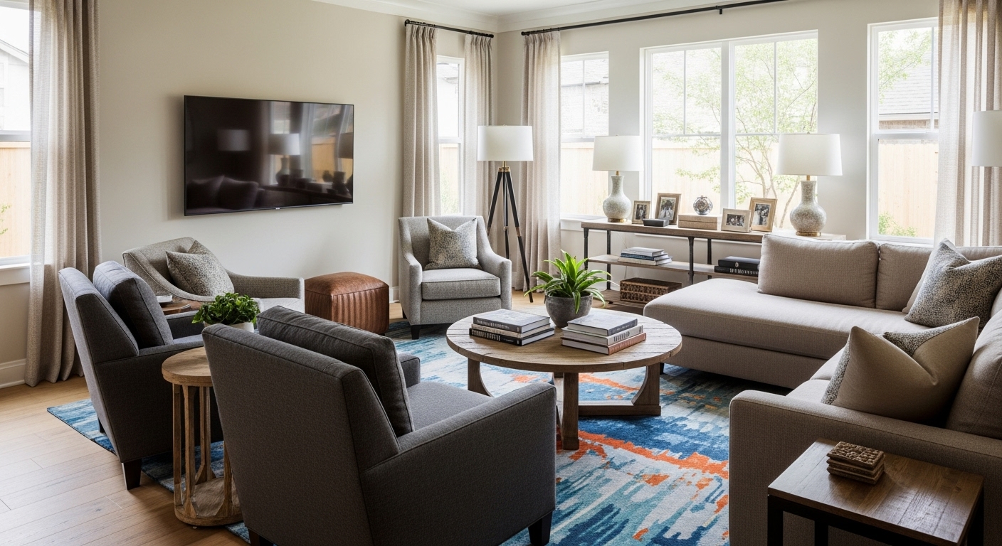 Living Room Furniture Arrangement