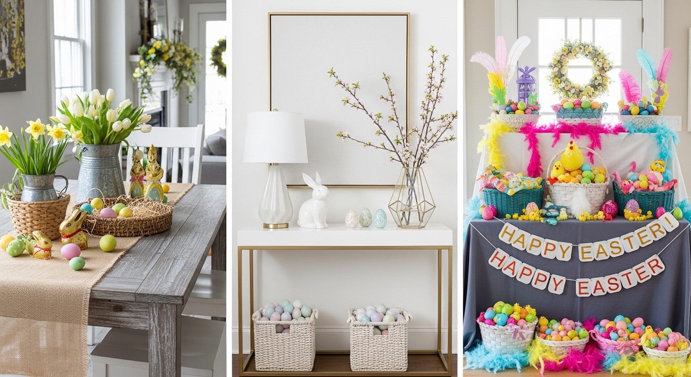 Easter Holiday Decorating Styles to Brighten Your Home