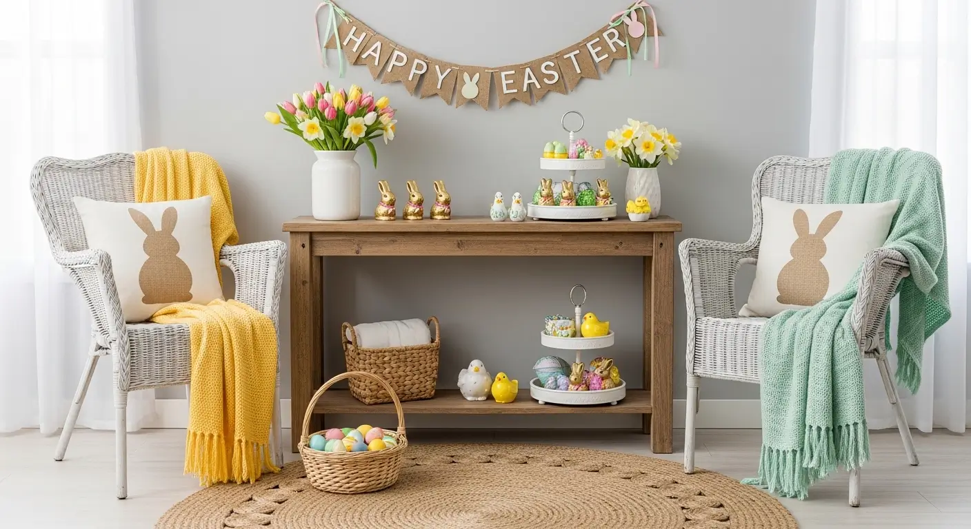7 Easter-Themed Home Decor Ideas to Brighten Your Home