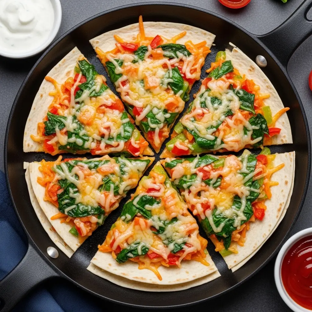 Cheesy Veggie Quesadilla