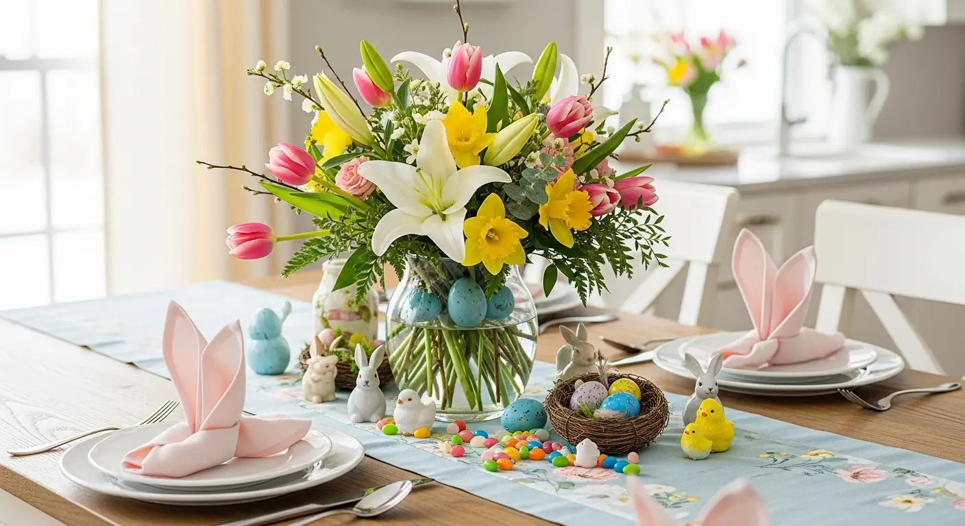 Easter Centerpiece Ideas to Brighten Your Table