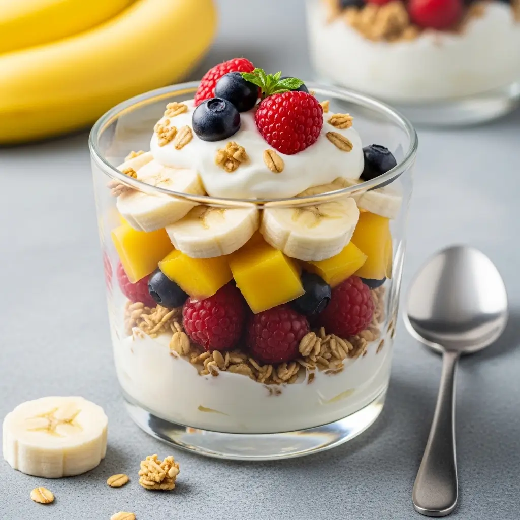 Fruit and Yogurt Parfait