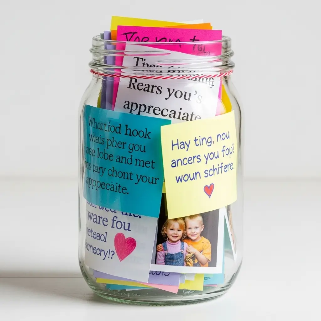 Handmade Memory Jar
