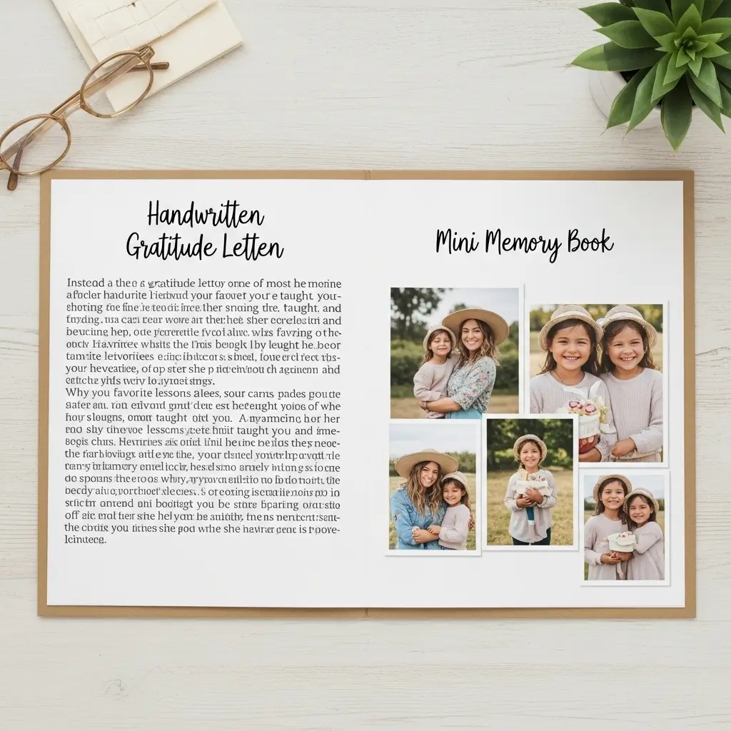 Handwritten Gratitude Letter or Memory Book