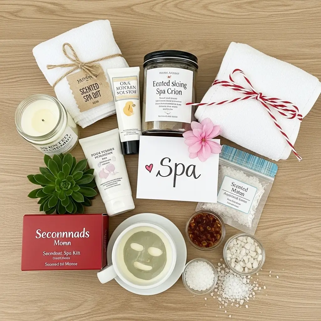Homemade Spa Gift Basket