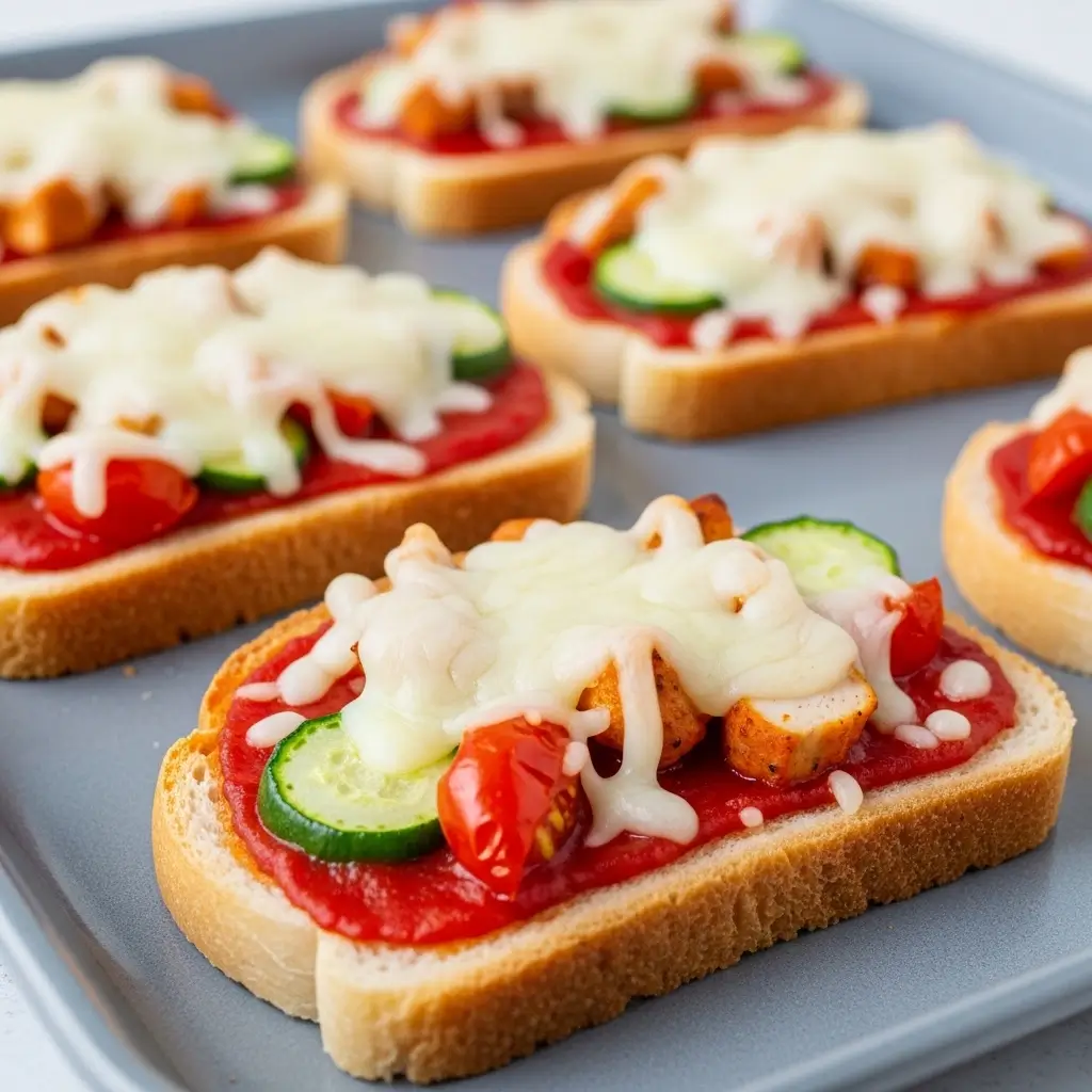 Mini Pizza Toasts