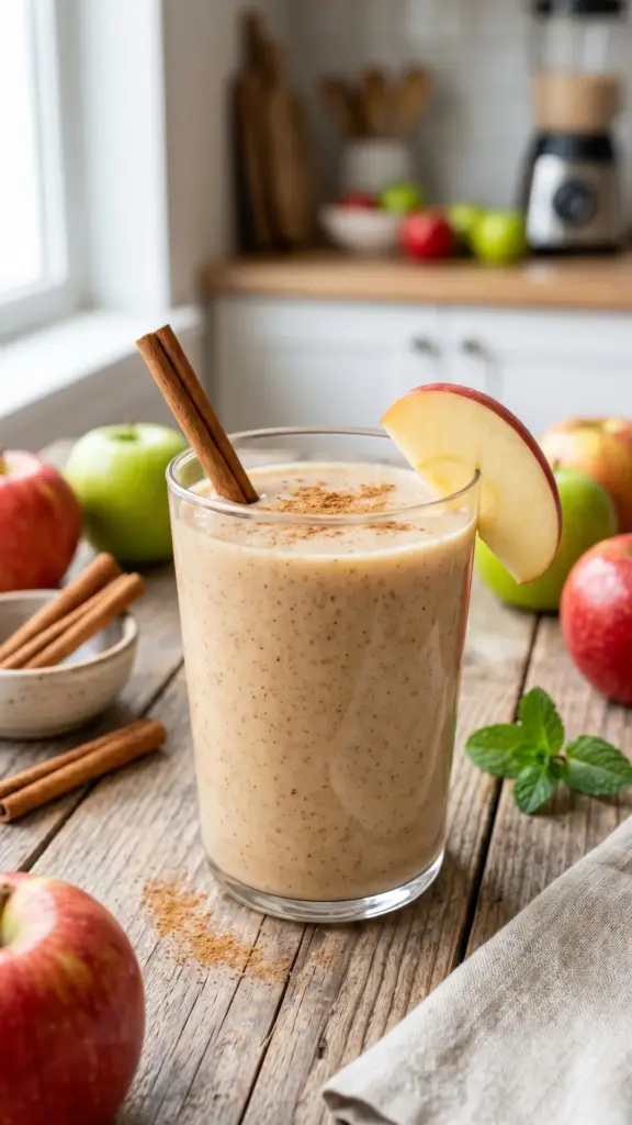 Apple Cinnamon Detox Smoothie


