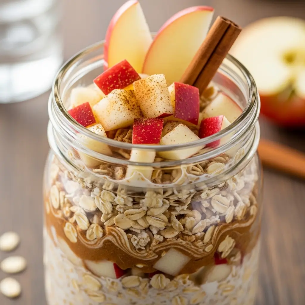 Apple Cinnamon Overnight Oats