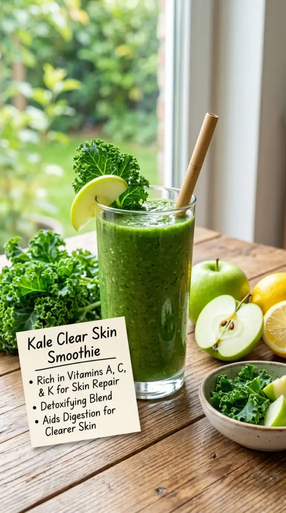 Kale Clear Skin Smoothie