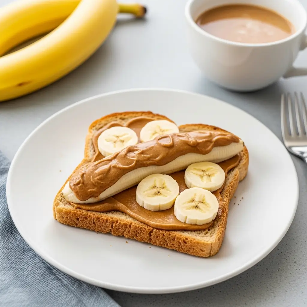 Peanut Butter Banana Toast