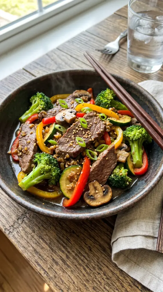 Beef and Vegetable Stir-Fry