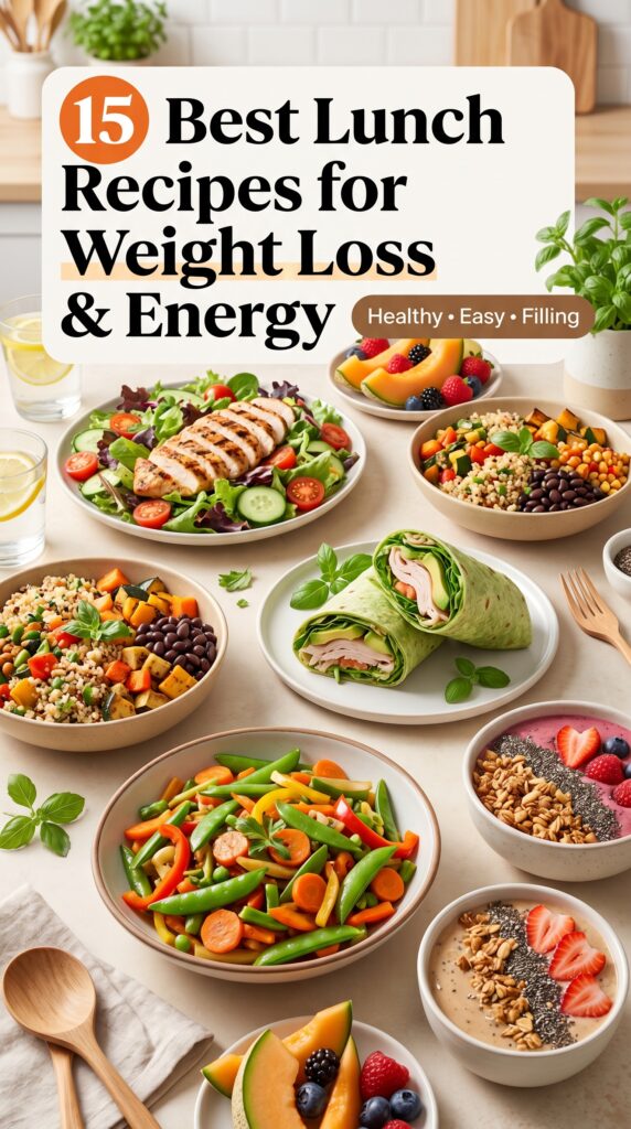 15 Best Lunch Recipes for Weight Loss and Energy