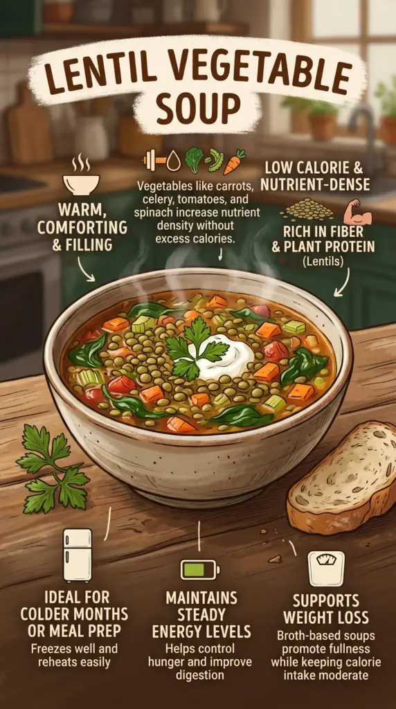 Lentil Vegetable Soup