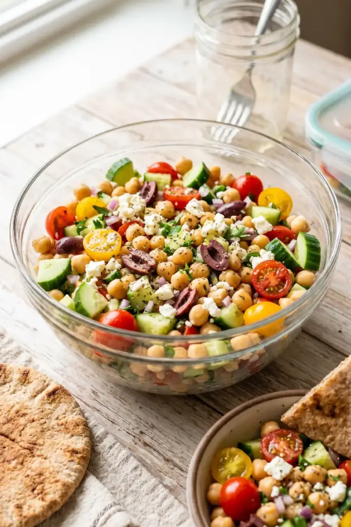 Mediterranean Chickpea Salad