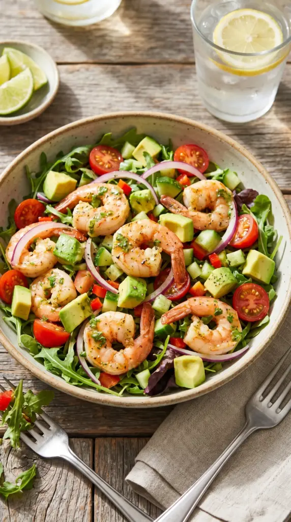 Shrimp and Avocado Salad