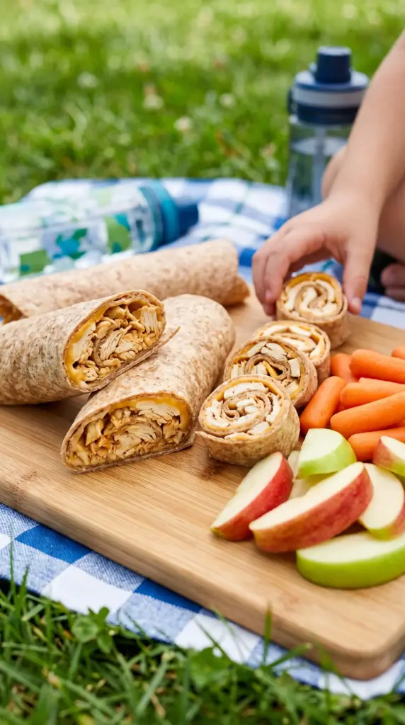 Chicken and Cheese Wrap