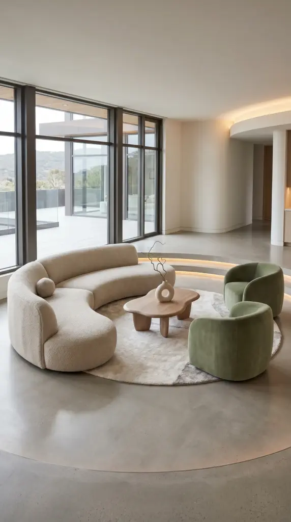 Curved Furniture Pieces