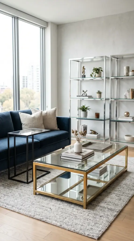 Glass and Metal Furniture