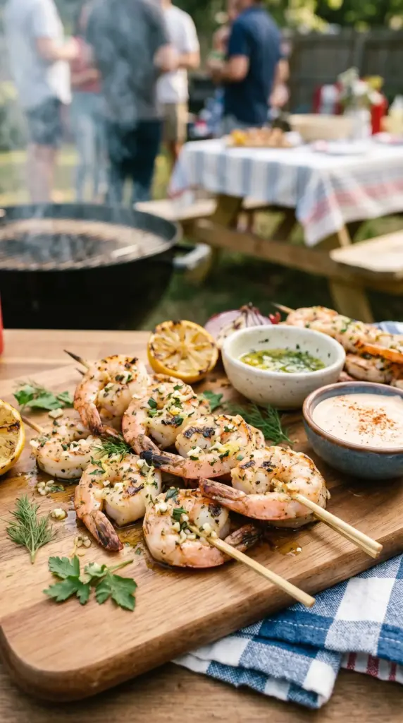 Grilled Shrimp Skewers