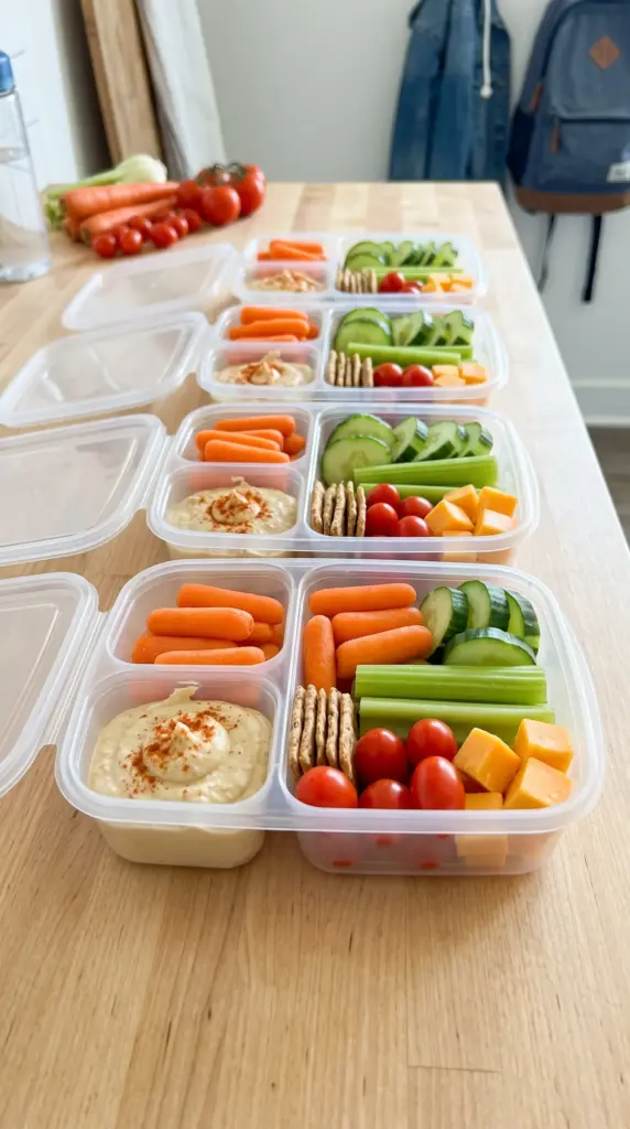 Hummus Snack Boxes