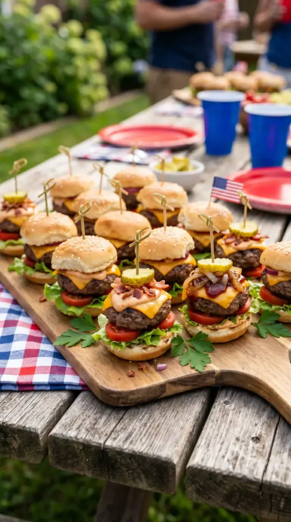 Mini Burger Bites