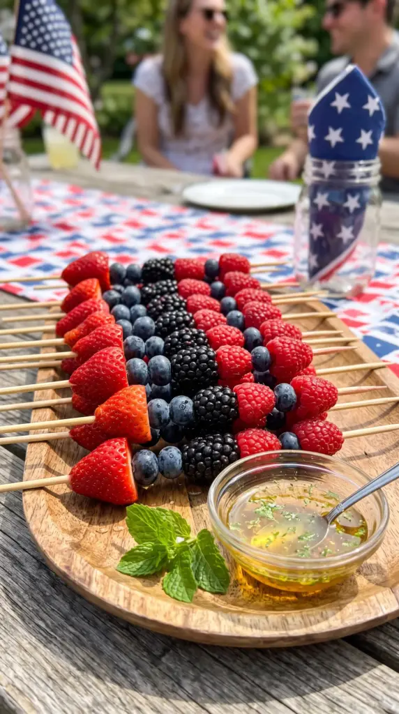 Mixed Berry Celebration Skewers