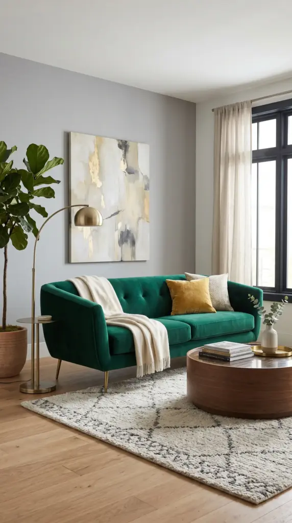 Statement Velvet Sofas