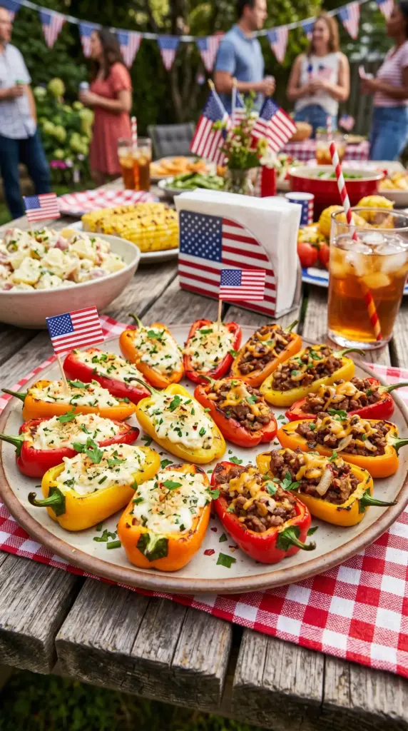 Stuffed Mini Bell Peppers