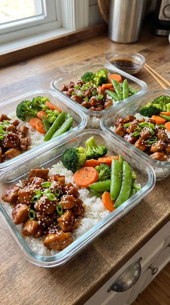 Teriyaki Chicken Rice Bowls