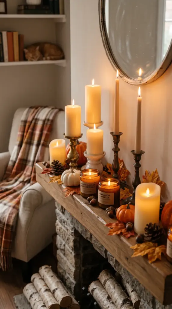 Use Candles for a Warm Glow