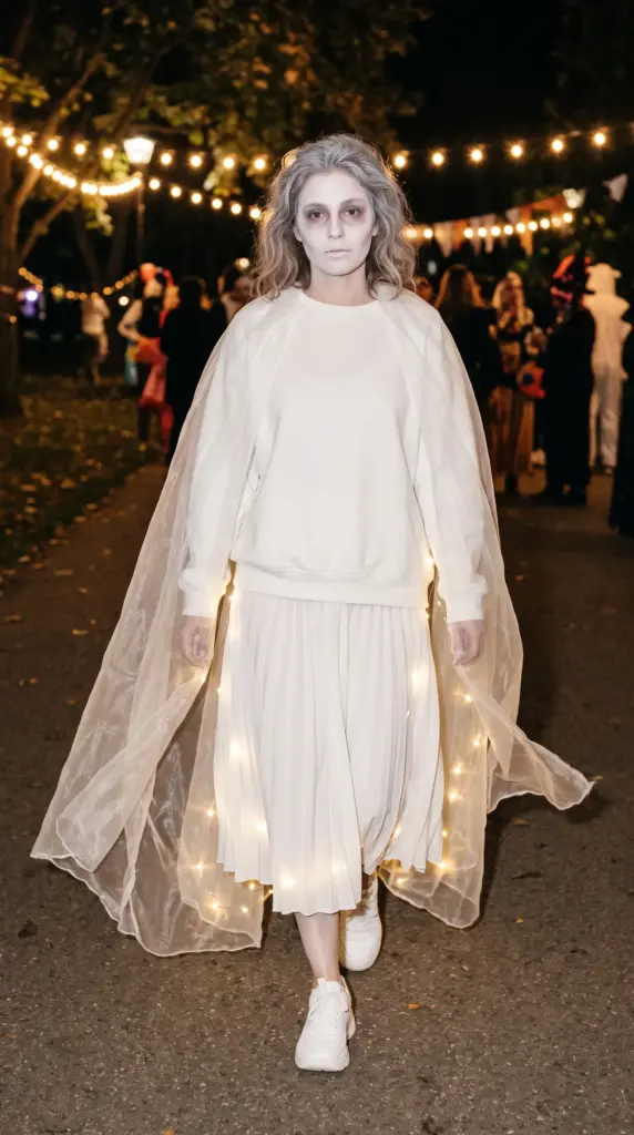 Ghost Costume with a Modern Twist