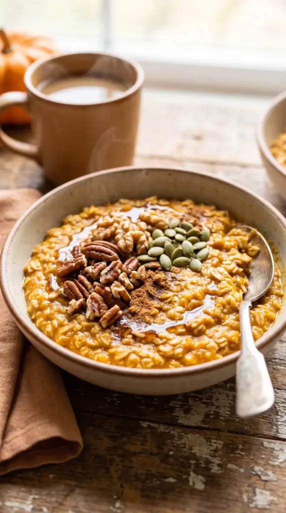 Healthy Pumpkin Oatmeal