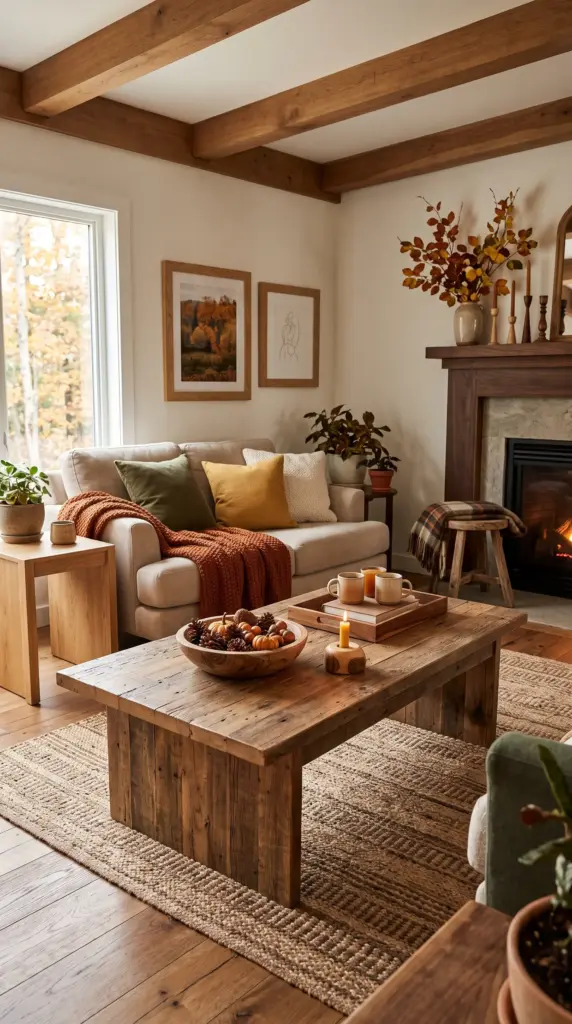 Incorporate Natural Wood Elements