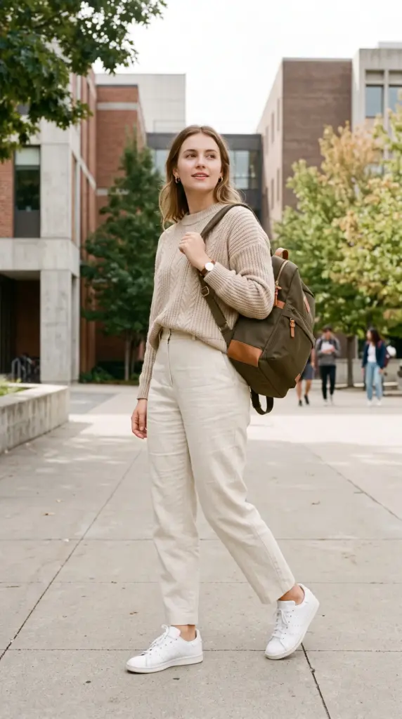 Monochrome Neutral Outfit