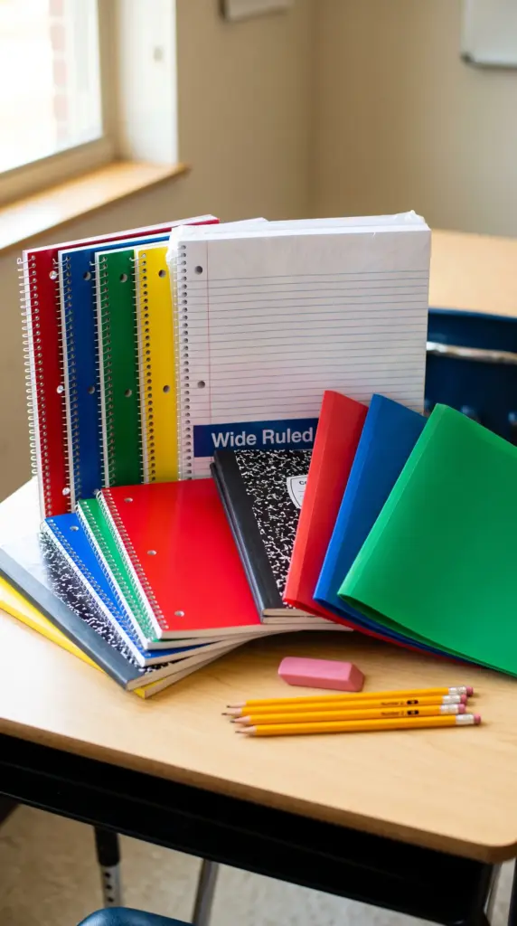  Notebook and Paper Bundle