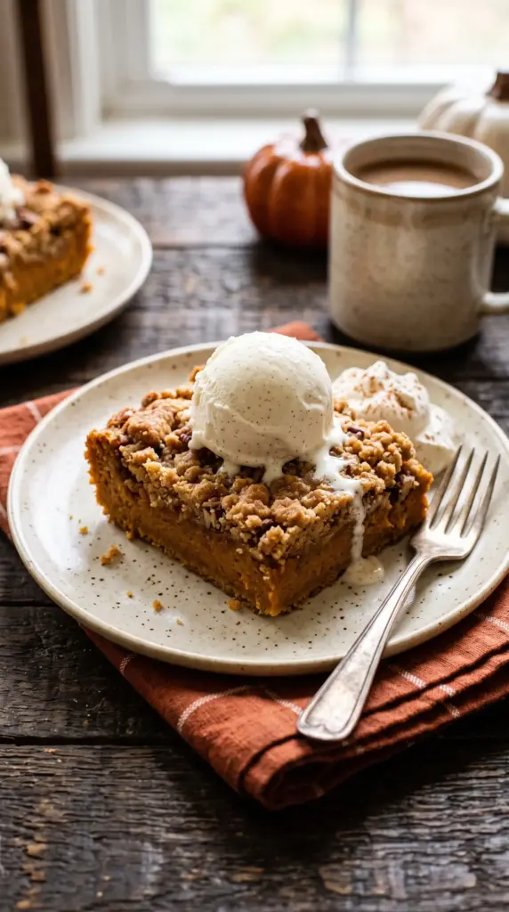 Pumpkin Dump Cake