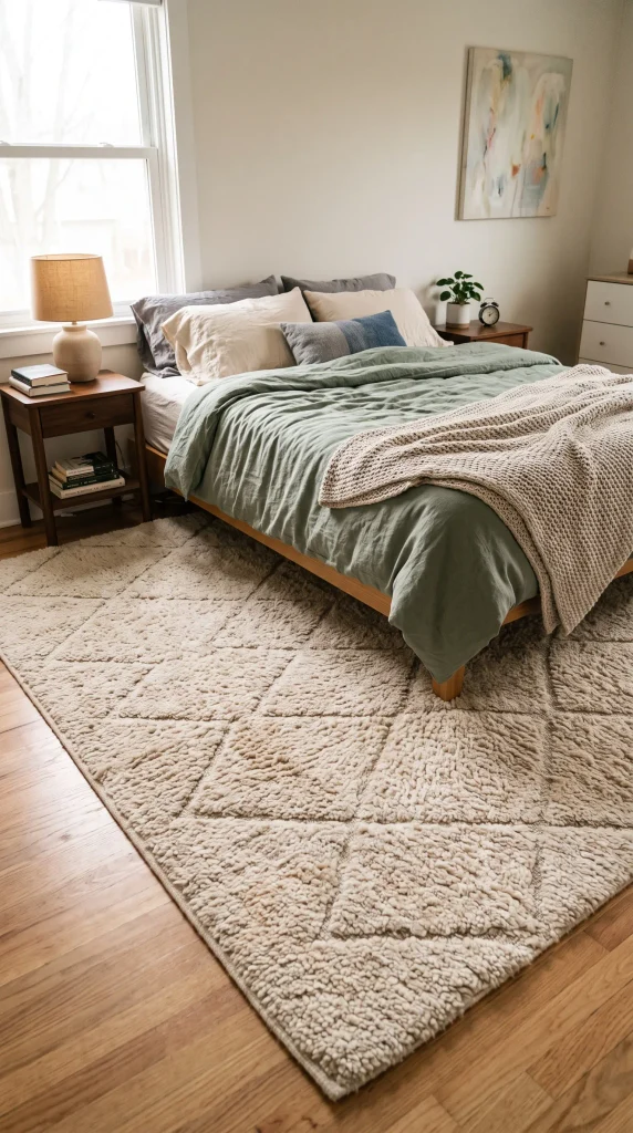 Add a Soft Bedroom Rug