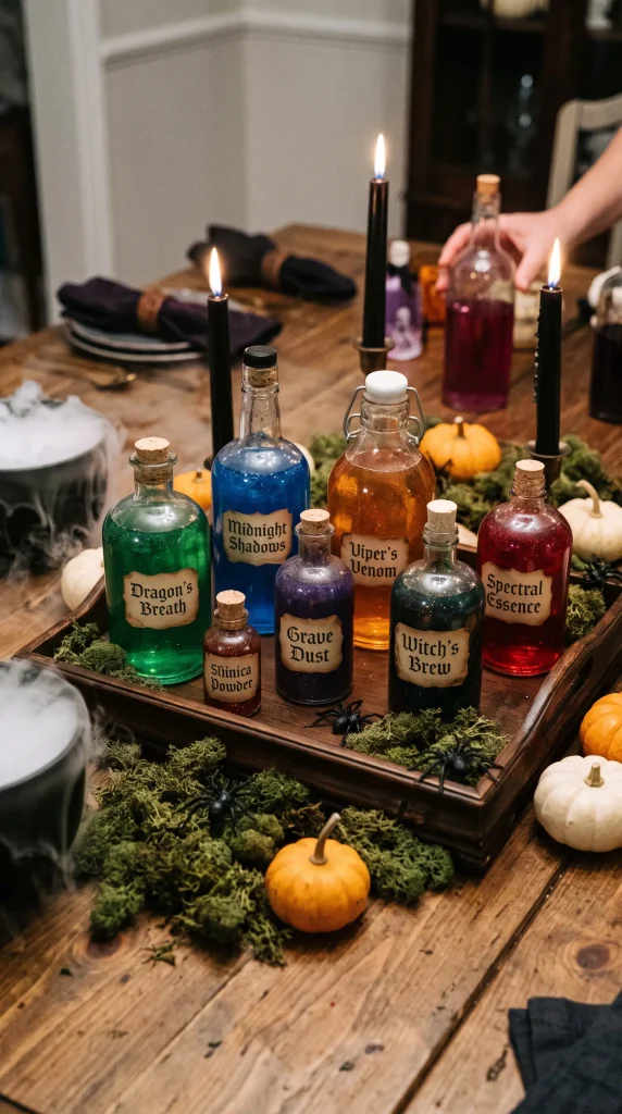 Witch's Potion Display
