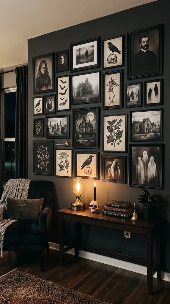 Make a Haunted Gallery Wall