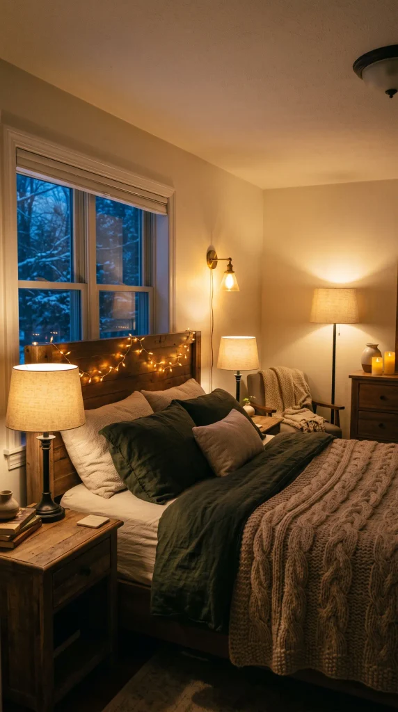 Create a Warm and Cozy Lighting Scheme