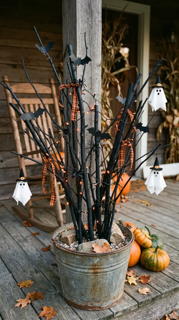 Decorate With Painted Branches