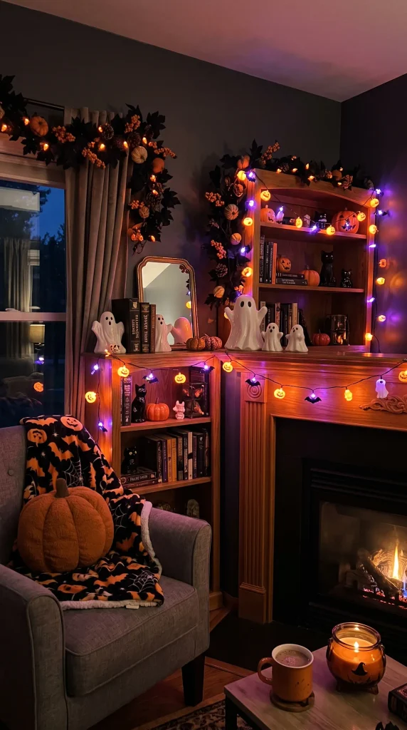 Use Halloween String Lights