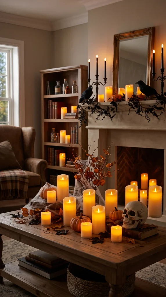 Decorate With Flickering LED Candles