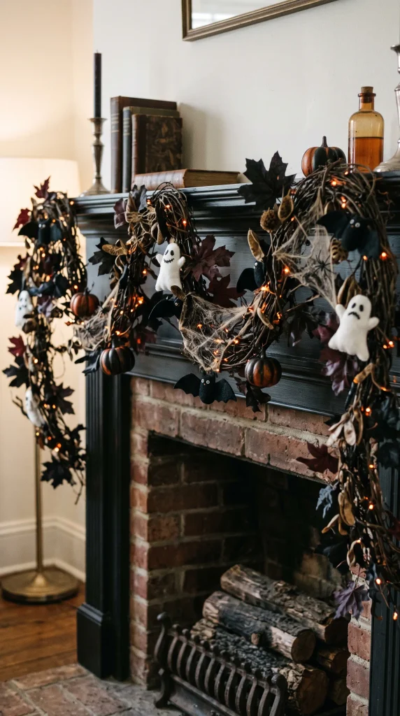 Hang a Creepy Halloween Garland