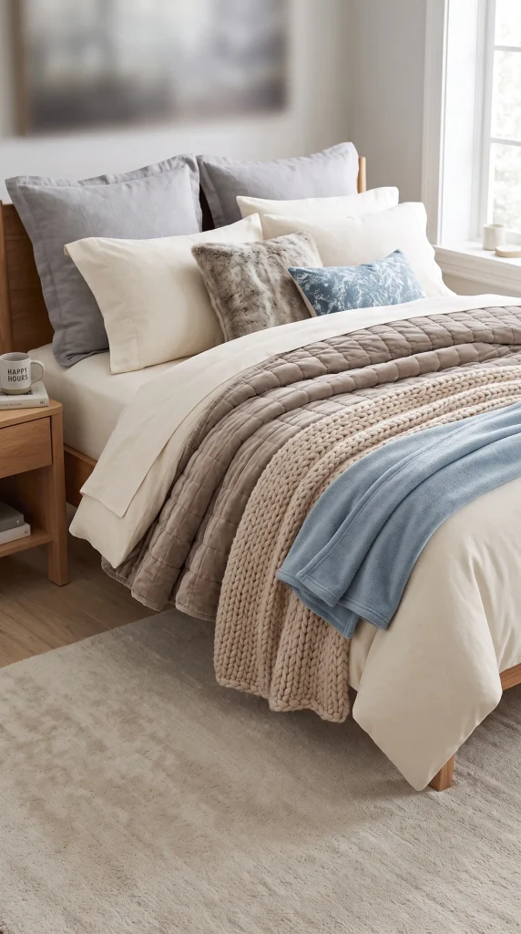 Layer the Bed With Cozy Winter Bedding