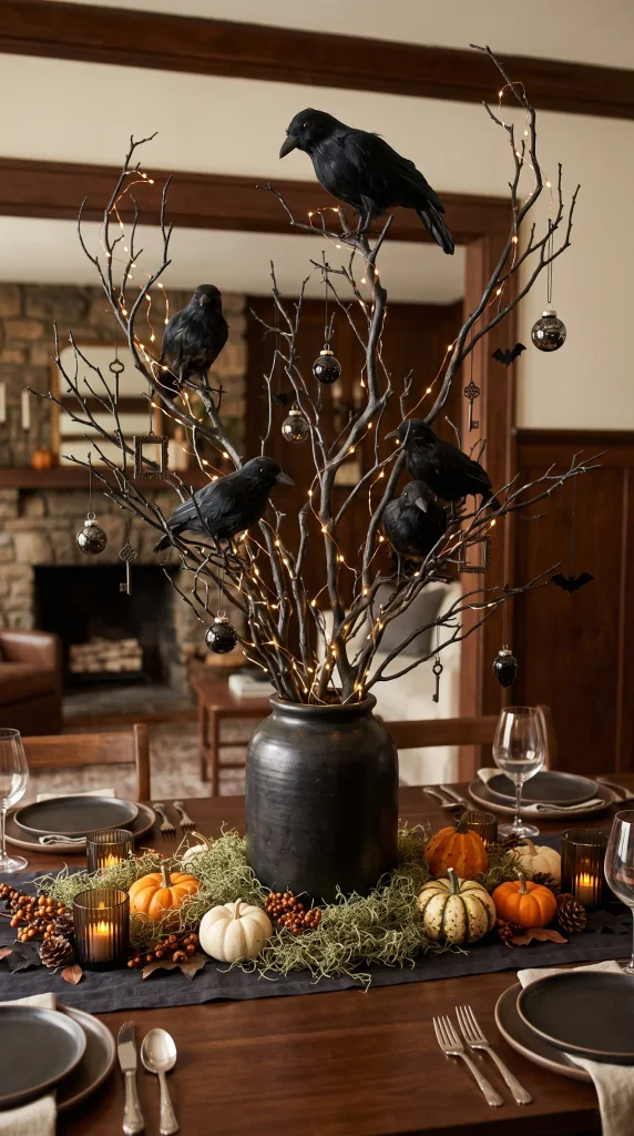 Raven and Branch Arrangement