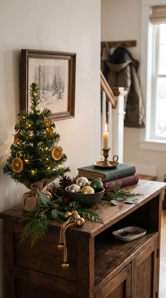 Create a Mini Christmas Vignette