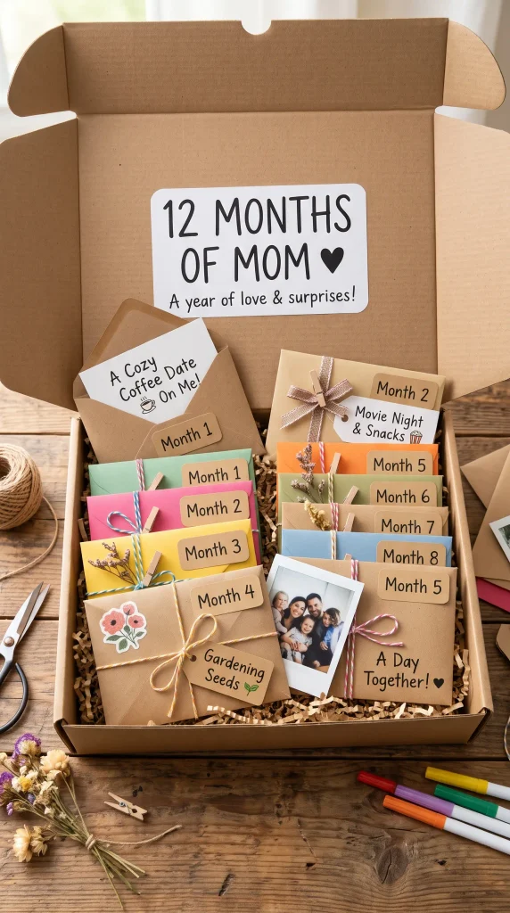 A “12 Months of Mom” Gift Box